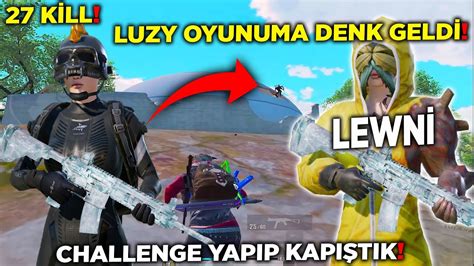 Luzy Le Ayni Ma A D T K Challenge Yaptik K Ll Pubg Mobile Youtube