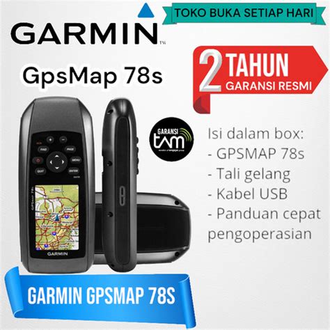 Jual Garmin Gpsmap S Peta Indonesia Gps Map S Garansi Resmi Tam