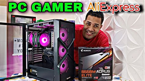 Montei Um Pc Gamer Barato Pe As Do Aliexpress Ryzen G B M