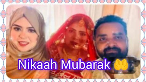 Nikkah Mubarak🤲🥰 Saba Ne Nand Ko Diya Special Wedding T🎁 Saba Ka