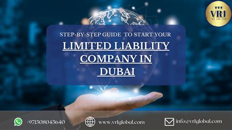 Llc Company Formation In Dubai Step By Step Guide