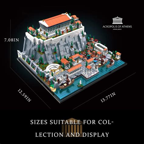 Buy Givenni Architecture Landmark Collection The Acropolis In Athens Building Set Collectible