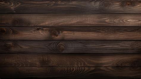 Premium AI Image | A brown wood wall with a dark brown background