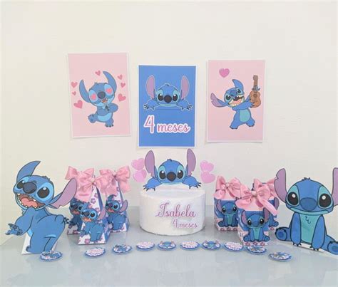 Kit Festa Em Casa Stitch Elo Produtos Especiais