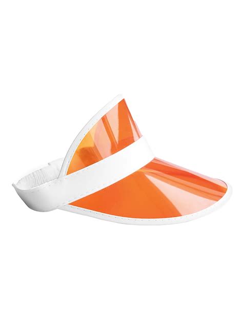 80s Peaked Cap Orange