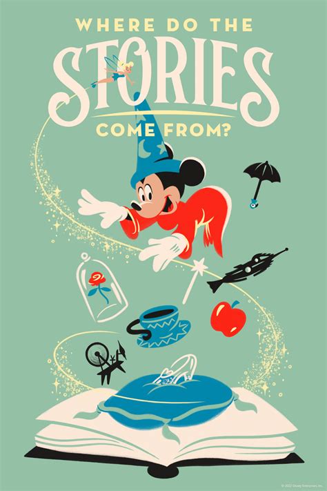 Stunning Gallery Posters for Disney100: The Exhibition - D23