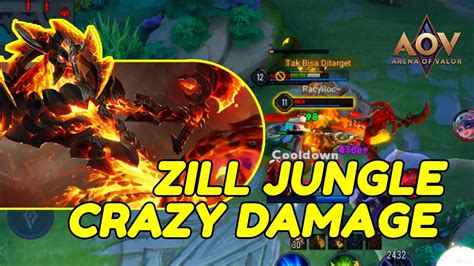 Zill Jungle Full Damage Arena Of Valor Youtube