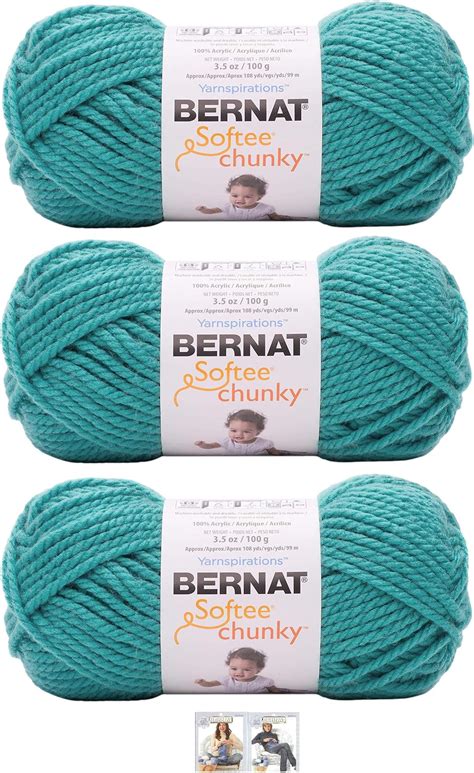 Amazon Bernat Softee Chunky Yarn Bundle Super Bulky Number