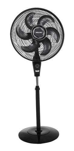 Ventilador De Coluna Mallory Air Timer Ts Preto P S Cor Grafite