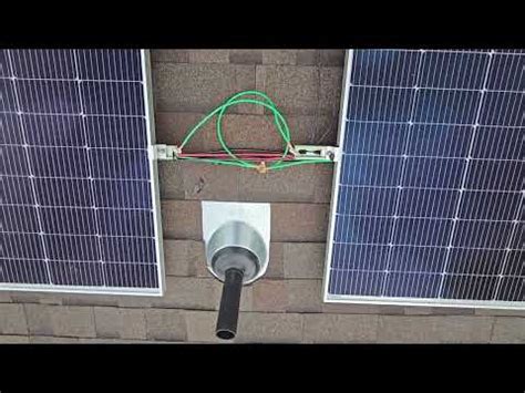 Solar Panel Array Grounding 101 YouTube