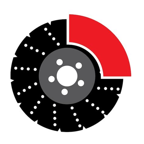 Premium Vector Disc Brakes Icon Logo Vector Design Template