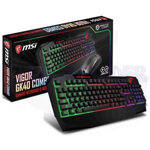 TECLADO MSI VIGOR GK40 GAMING Tienda MICROLIDER Infor Electr