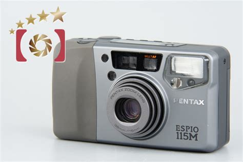 【中古】pentax ペンタックス Espio 115m コンパクトフィルムカメラ 中古カメラ・フィルムカメラを中心に取り揃えるファイブ