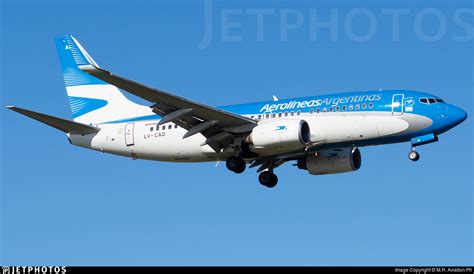 LV CAD Boeing 737 76N Aerolíneas Argentinas M R Aviation Ph