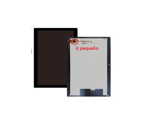 Pantalla completa para Lenovo Tab M10 TB X505 negra ic pequeño