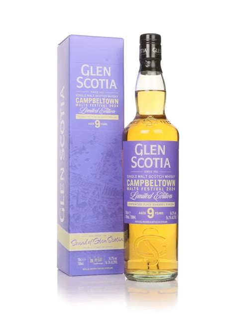 Glen Scotia 9 Year Old Campbeltown Malts Festival 2024 Edition Whisky