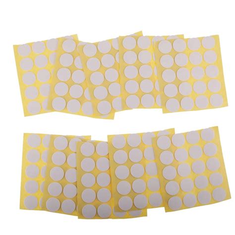 Pack Of 100 200 Candle Wick Stickers Double Sided Adhesive Dots For