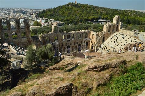 Theater of Dionysus Under the Acropolis of Athens. Architecture ...