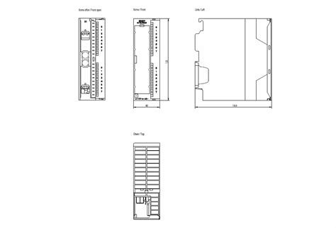 Siemens Simatic S7 300 Digital Sm321 16di Module Model Namenumber