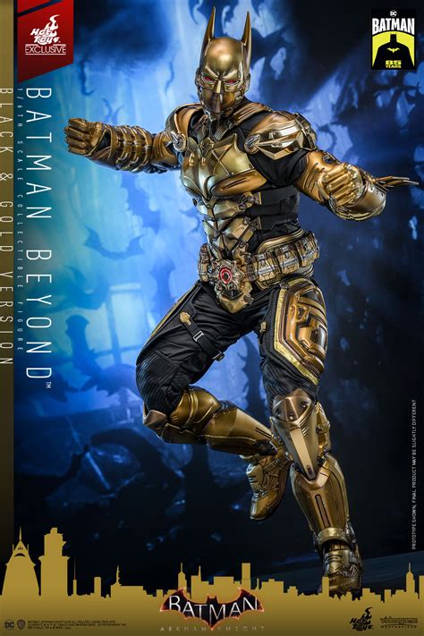 Batman Arkham Knight Hot Toys Batgirl And Batman Beyond Black And Gold Version The Toyark