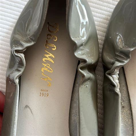 Woman’s vintage delman ballet flats Color gray... - Depop