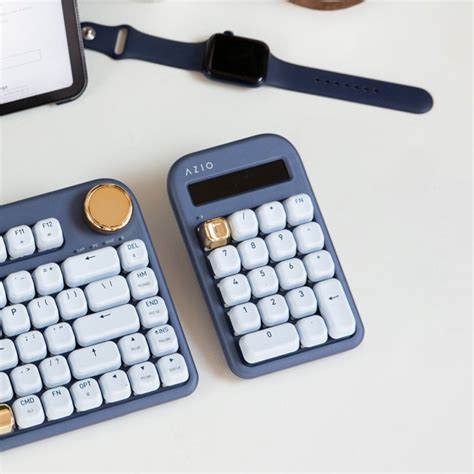 Azio Izo Numpad Calculator Blue Ink Depot