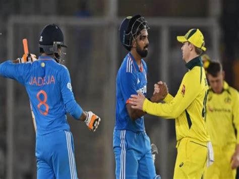 India Vs Australia Live Score St Odi Cricket Match On Sep Ind