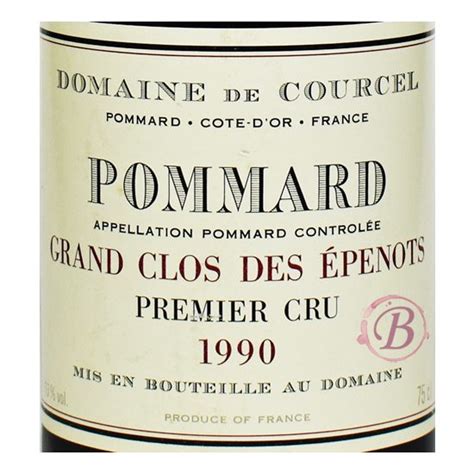 De Courcel Pommard Er Grand Clos Des Epenots X Cl Hand Picked