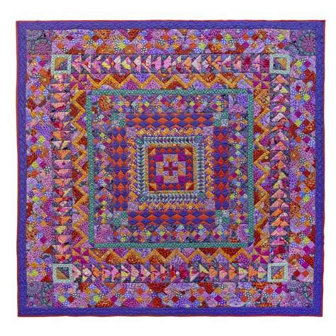 Autumn Postcards Quilt Kit Kaffe Fassett Petting Fabric