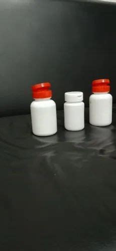 Ml White Hdpe Tablet Capsule Container With Flip Top Cap At Rs