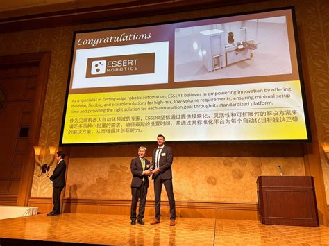 Fanuc Innovation Award Goes To Essert Robotics