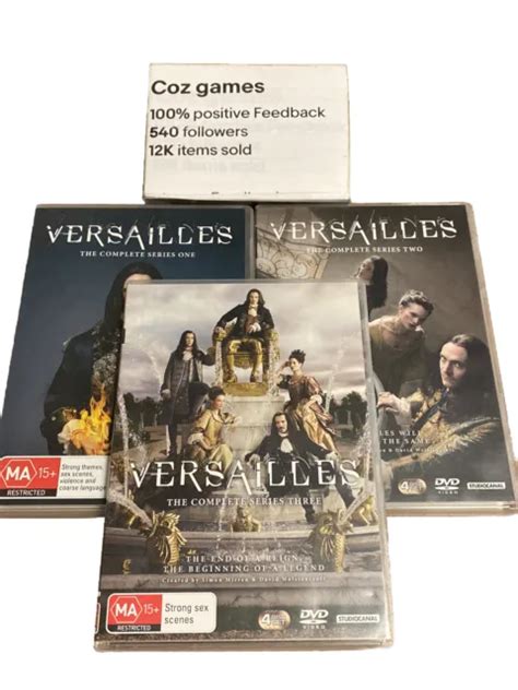 Versailles Series Complete Seasons Dvd Historical Drama