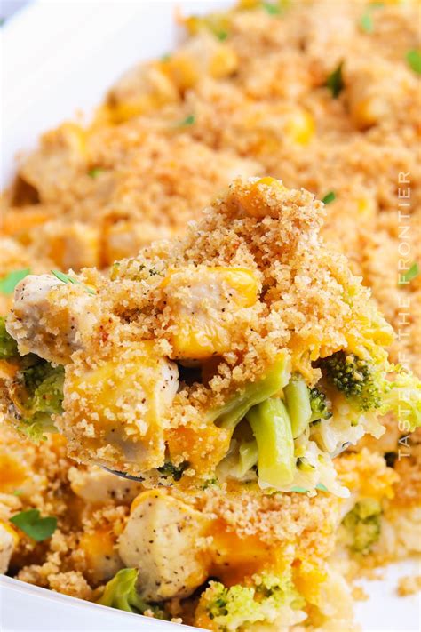 Chicken Broccoli Casserole - Yummi Haus