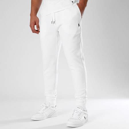 Polo Ralph Lauren Pantalón de chándal Original Player Blanco Ryses