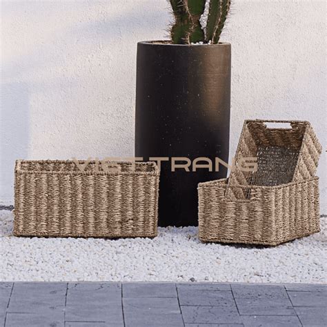 Seagrass Rectangular Basket And The Most Popular List