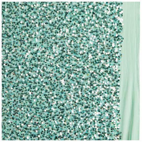 Teal Sequin Mesh Fabric Hobby Lobby 2369155