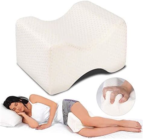 Beautrip Leg Pillow Ergonomic Side Sleeping Pillows Memory Foam