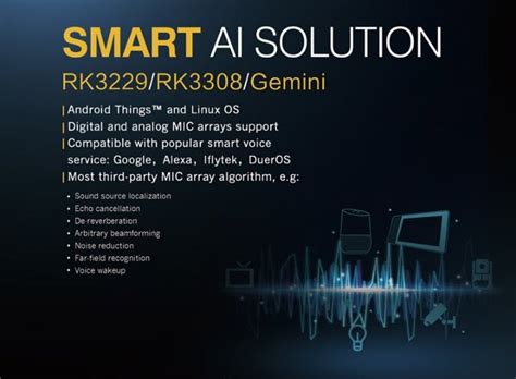 Rockchip launches two new chips for IoT devices (like smart speakers) - Liliputing