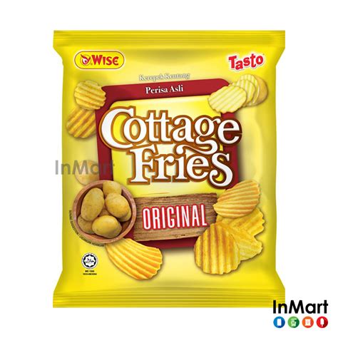 Wise Cottage Fries Potato Chips Original 60g 威斯比薯片原味 Shopee Malaysia