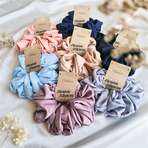 Jual Scrunchie Jumbo Premium Korea Ikat Rambut Cepol Hijab Kuncir