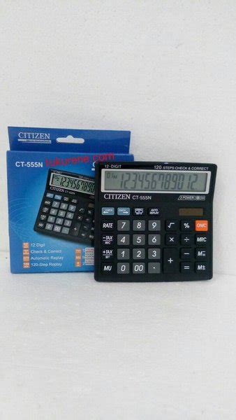 Jual Kalkulator Citizen Ct N Digit Di Lapak Tukurene Bukalapak