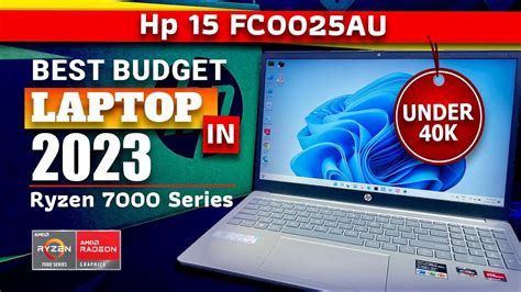 Hp 15 Fc0025au Review Best Laptop Under 40000 For Students In 2023 🔥🔥