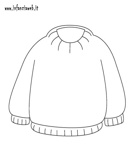 Disegni Da Colorare Categoria Abbigliamento Immagine Maglione