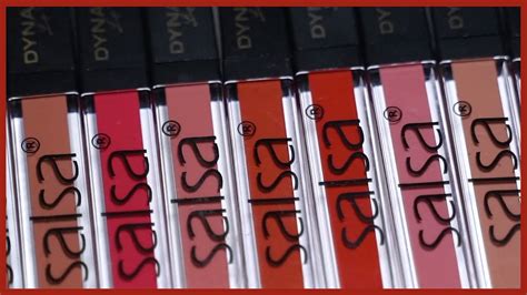 RECOMMENDED LIP CREAM UNDER 25K REVIEW SWATCH SALSA DYNAMATTE