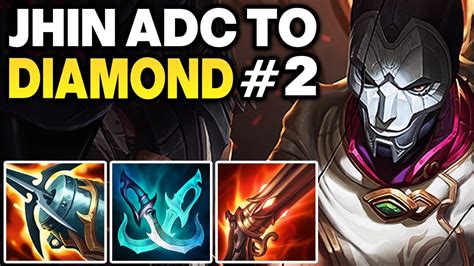 The Hardest Carrying Jhin Build Jhin Unranked To Diamond League