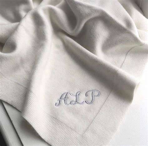 Shop Online For Cashmere Baby Blanket - Monogrammed & Personalized ...