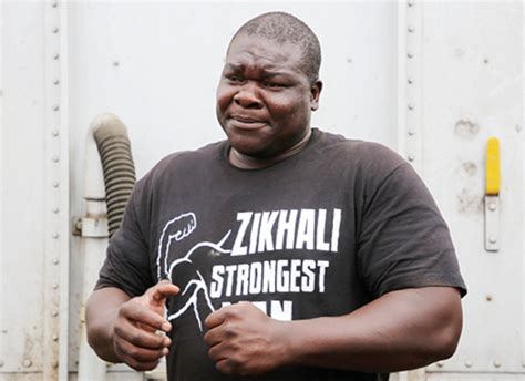 Zimbabwean Strongman Arnold Zikhali S Epic Olympic Sized Meals Leave