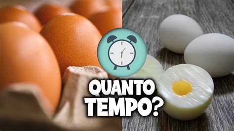 QUANTO TEMPO LEVA PARA COZINHAR UM OVO YouTube