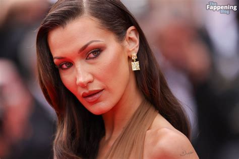 Bella Hadid Flashes Her Nude Tits As She Attends The Th Annual Cannes