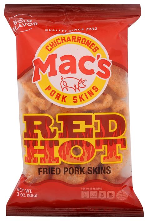 Macs Chicharrones Bbq Flavored Crispy Fried Pork Skins Oz 41 Off